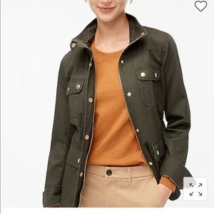 J. Crew Distressed Downtown Field Jacket